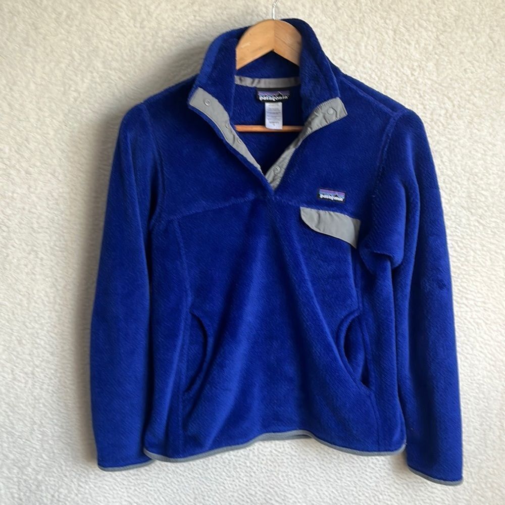Patagonia Blue Fleece Jacket